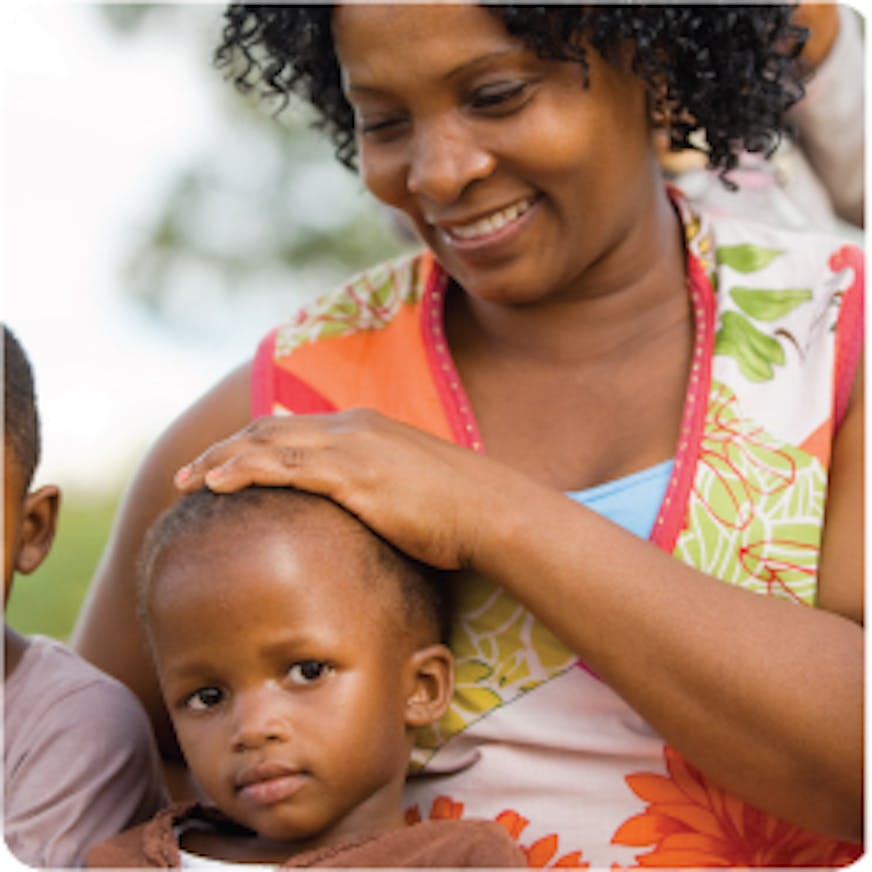 Zuid-Afrika_Kinderdorp_moeder en kind