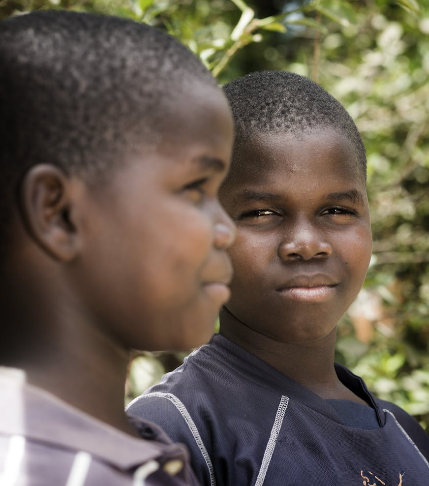Tweelingbroertjes, Guinee Bissau, SOS Kinderdorpen