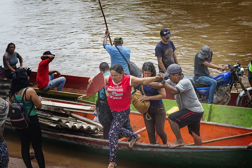 DRA Joint Response Vluchtelingen springen van de boot
