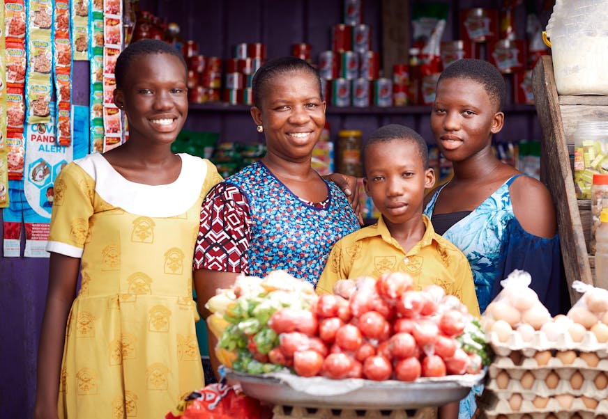 Familieversterking in Ghana