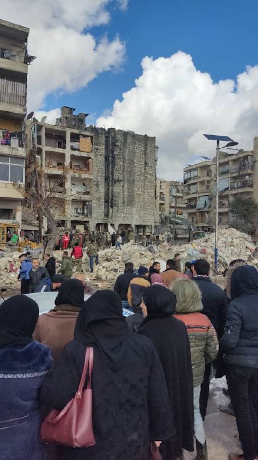 Instortingsgevaar in Syrië